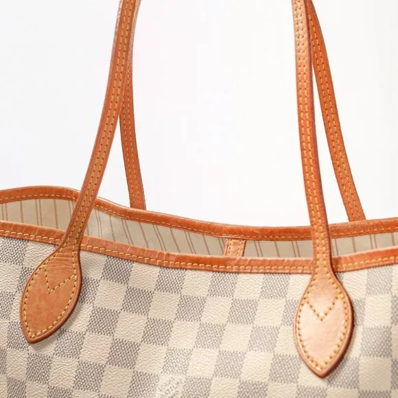 Louis Vuitton Neverfull MM Damier Azur Canvas Tote - Picture 8 of 15